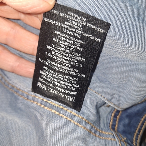 Well Worn Classic Blue Denim Jacket - Picture 4 of 5